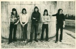 BARNABY RUDGE IN DAM SQUARE AMSTERDAM JOHN W, BERNARD, GEOFF,  JOHN M, LOU